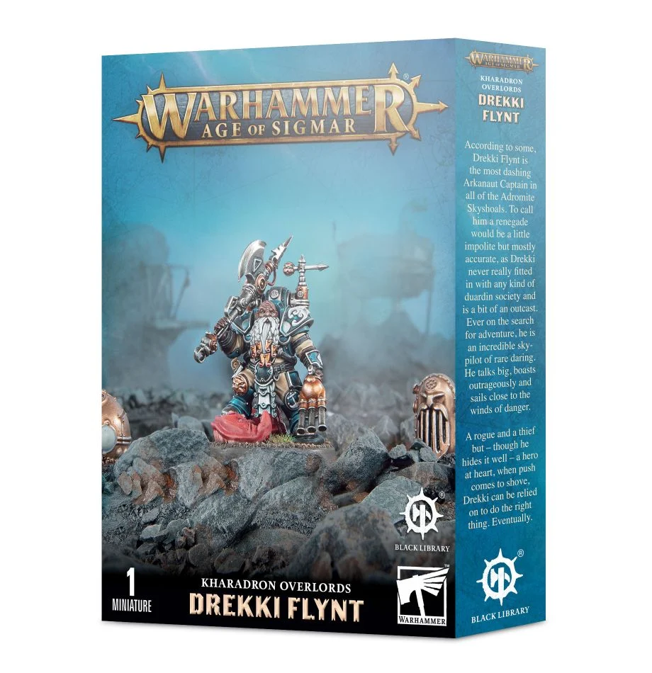 GAMES WORKSHOP - Age Of Sigmar - Black Library : Drekki Flynt