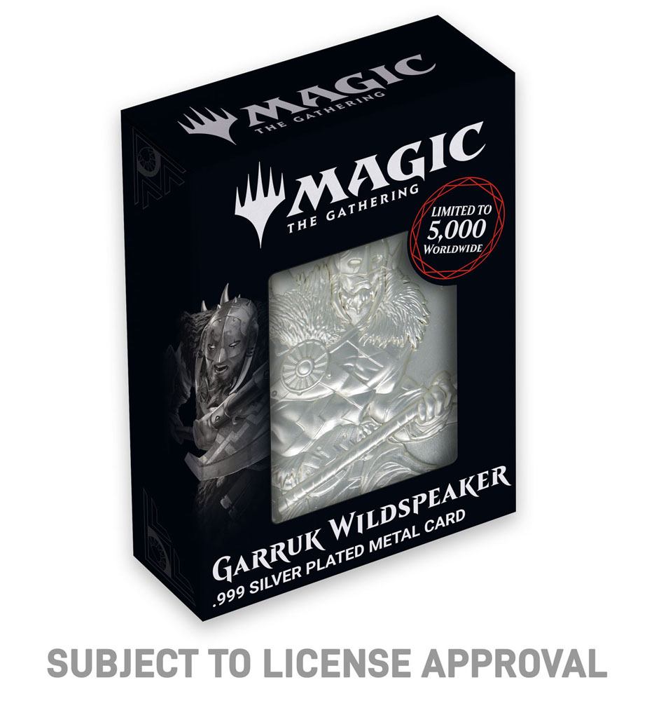 FANATTIK - Magic The Gathering - Lingot plaqué argent - Garruk Wilds – Image 2