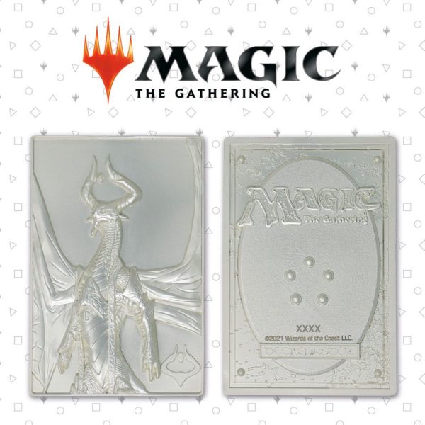 FANATTIK - Magic The Gathering - Lingot plaqué argent - Nicol Bolas