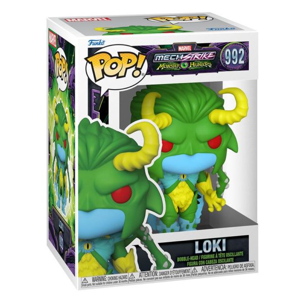FUNKO POP! - MARVEL - MechStrike Monster Hunters 992 : Loki