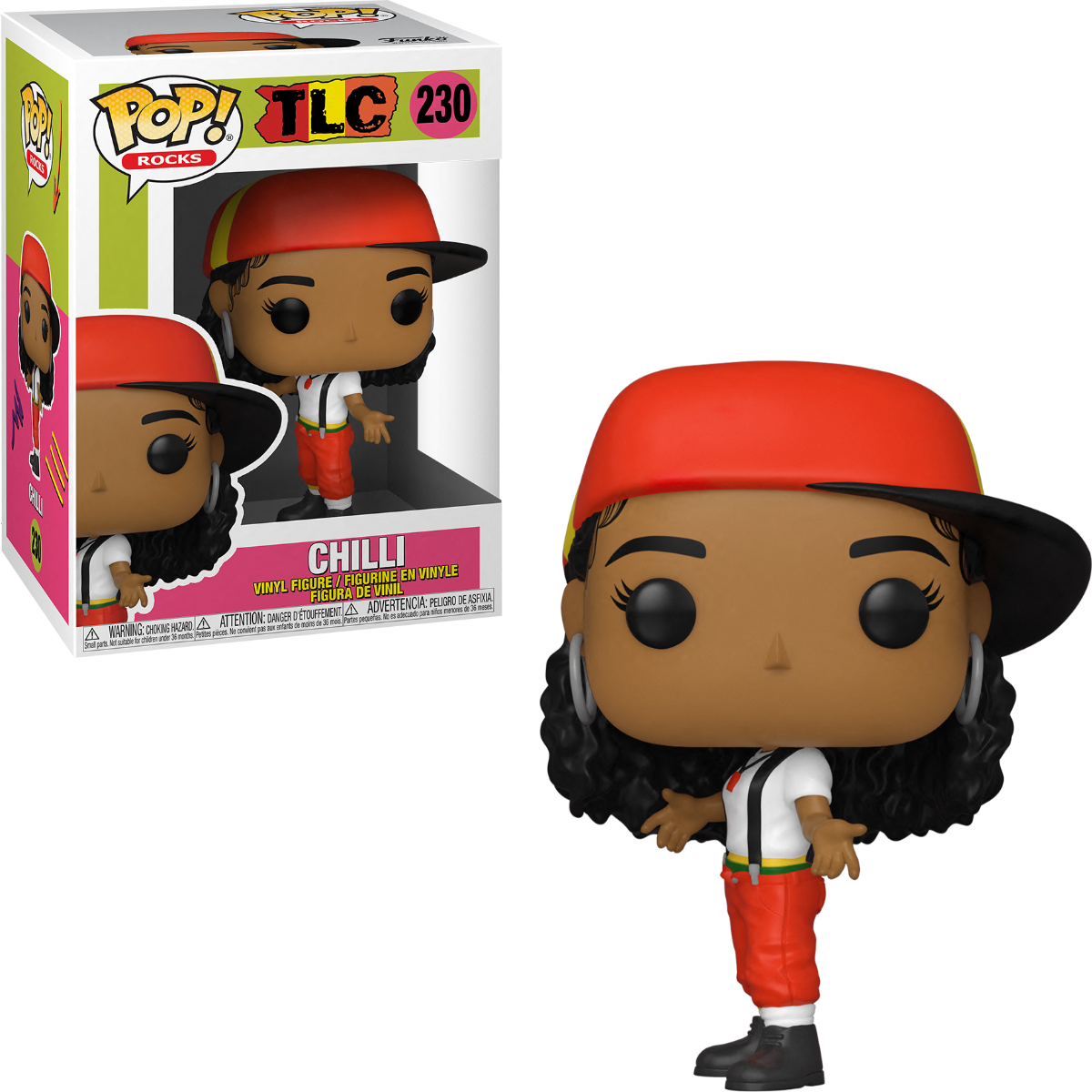 FUNKO POP! - Rocks - TLC pack 228 / 229 / 230 : T-Boz - Left Eye - Chili – Image 2