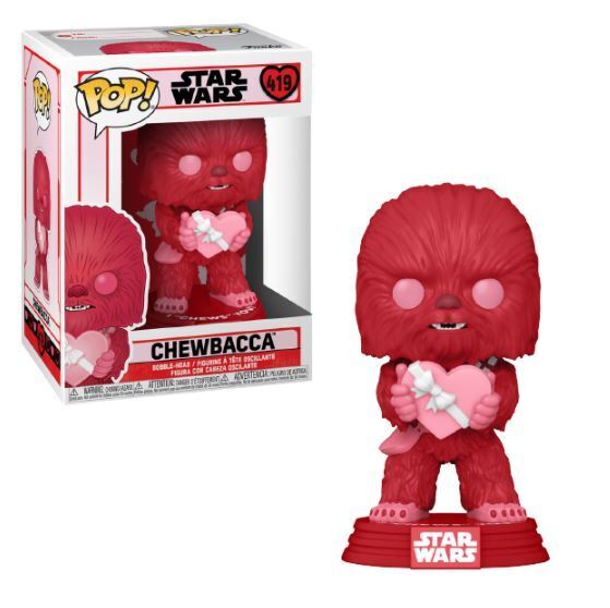 FUNKO POP! - Star Wars St Valentin 419 : Chewbacca