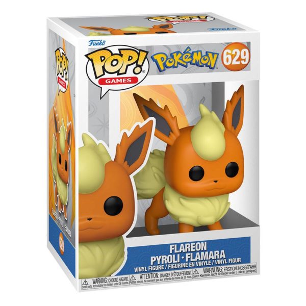 FUNKO POP! - POKEMON 629 : Flareon (Pyroli) – Image 2