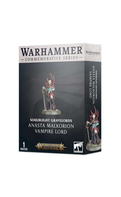 GAMES WORKSHOP - Warhammer Commemorative Series : Anasta Malkorion Vampire Lord