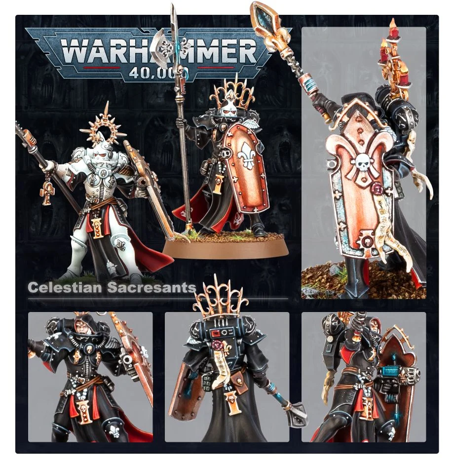 GAMES WORKSHOP - Warhammer 40K - Adepta Sororitas : Celestian Sacresants – Image 2