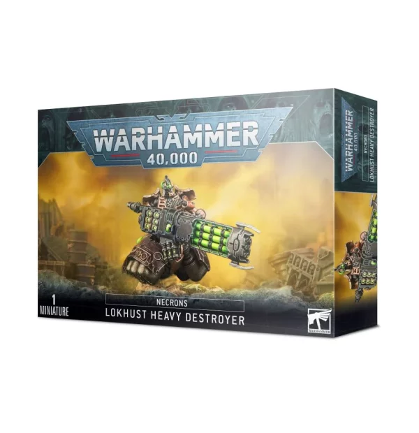 GAMES WORKSHOP - Warhammer 40K - Necrons : Lockhust Heavy Destroyer