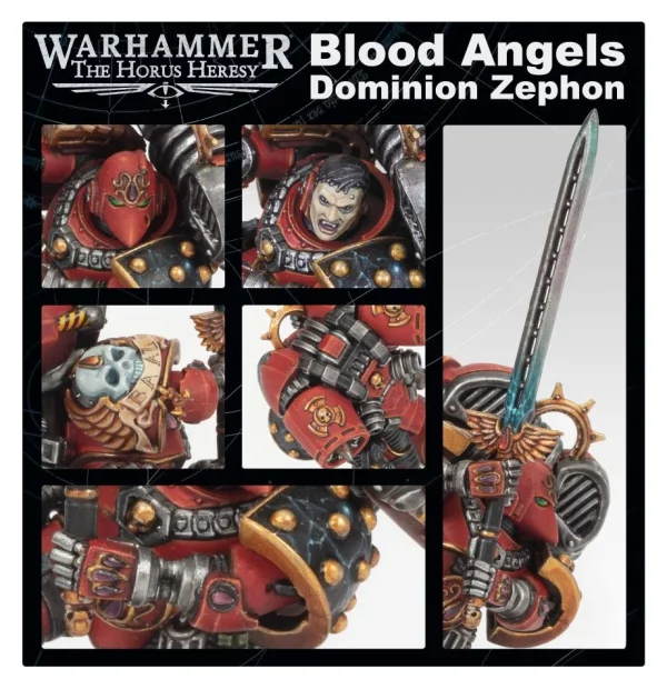 GAMES WORKSHOP - Warhammer 40K - Black Library : Blood Angels Dominion Zephon – Image 2