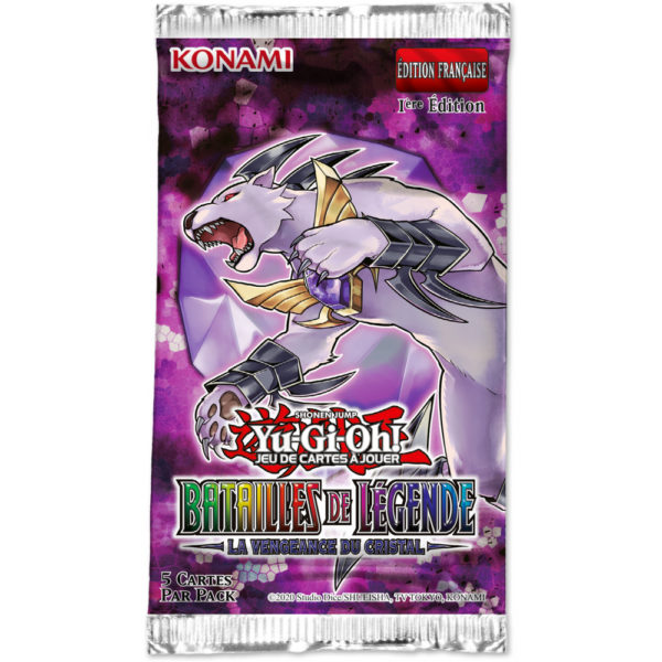 KONAMI - YU-GI-OH! Batailles de Légende : La Vengeance du Crystal Booster