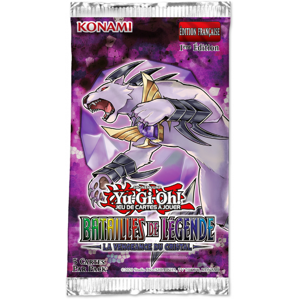 KONAMI - YU-GI-OH! Batailles de Légende : La Vengeance du Crystal Booster