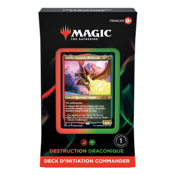 MTG - Deck d'initiation Commander 2022 - Destruction Draconique