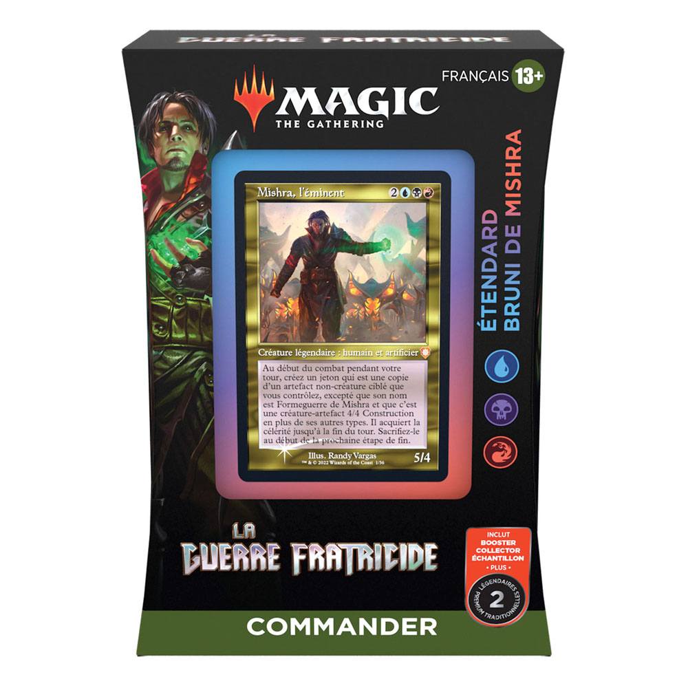 MTG - La Guerre Fratricide - Deck Commander Etendard Bruni de Mishra