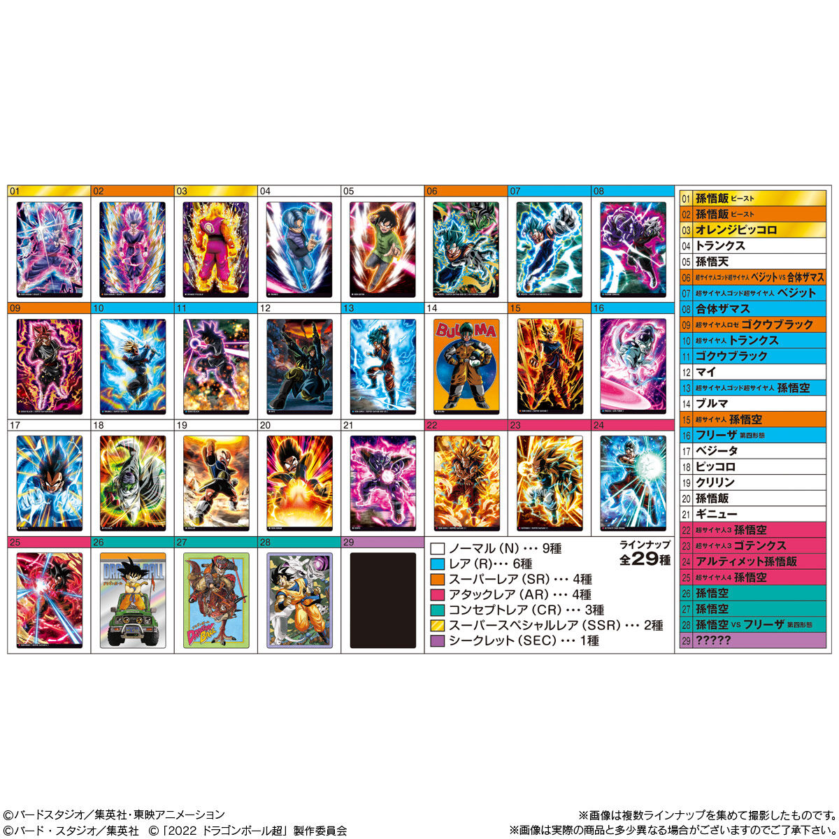 BANDAI - Candy Itajaga - DragonBall Vol. 2 (carte au hasard) – Image 3