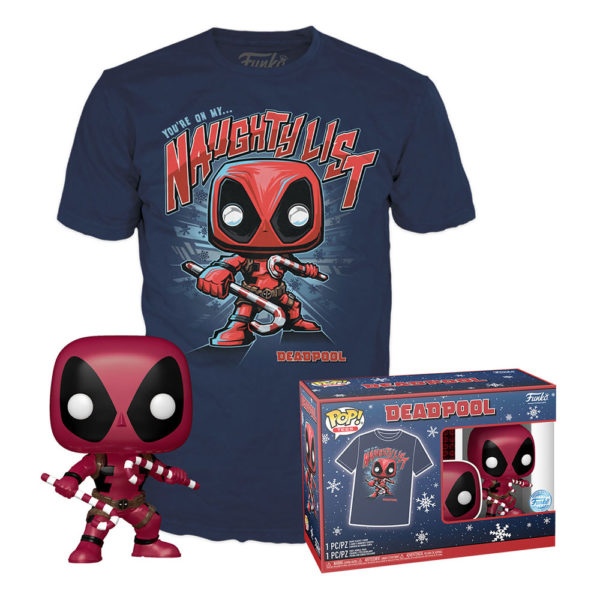 FUNKO POP! - MARVEL - Deadpool 400 + Tee Shirt taille XL
