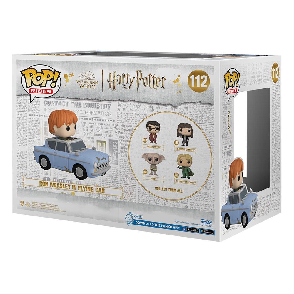 FUNKO POP! - Harry Potter - Chambre of Secrets Anniversary 112 : Ron with flying car – Image 2