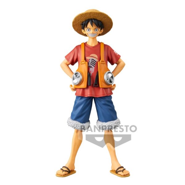 BANPRESTO - ONE PIECE - DXF - The Grandline Men Vol.1 - RED - Monkey D Luffy