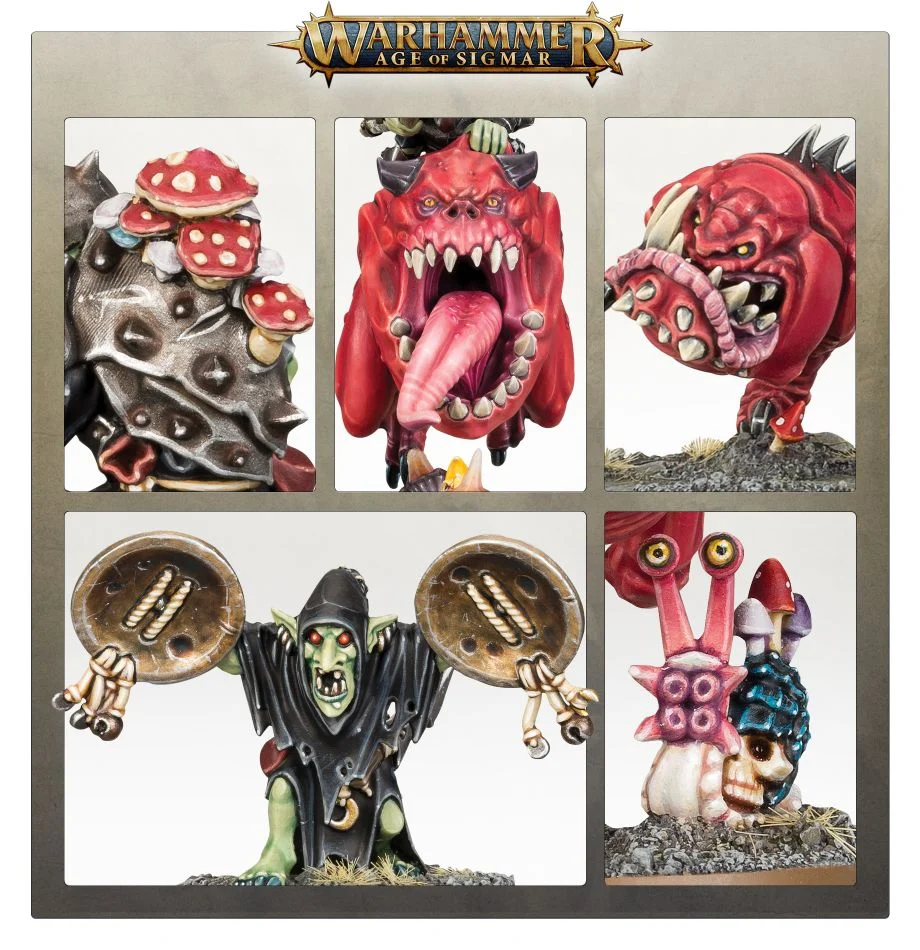 GAMES WORKSHOP - Age Of Sigmar - Battleforce : Gloomspite Gitz Stampeding Squigalanche – Image 3