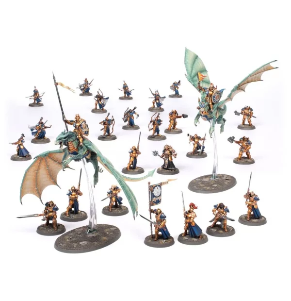 GAMES WORKSHOP - Age Of Sigmar - Battleforce : Stormcast Eternals Thunderstrike Spearhead – Image 2