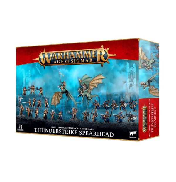 GAMES WORKSHOP - Age Of Sigmar - Battleforce : Stormcast Eternals Thunderstrike Spearhead