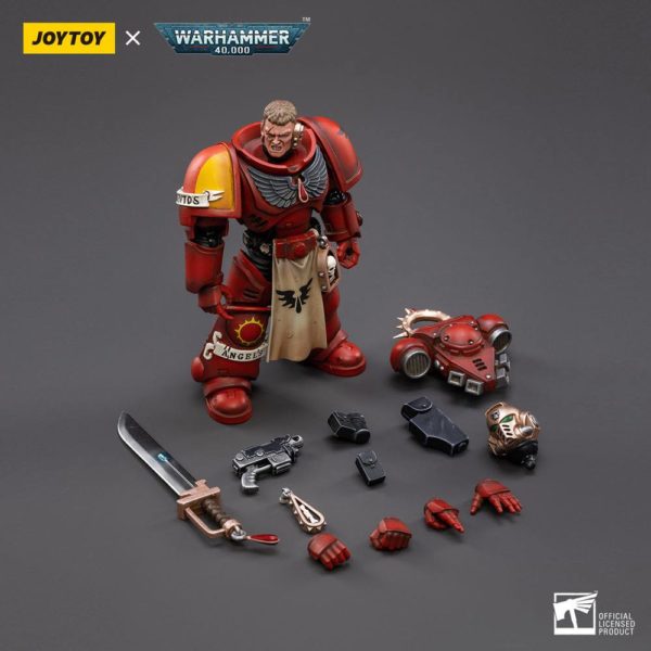 JOYTOY - Warhammer 40K - Blood Angels Primaris Lieutenant Tolmeron 1/18 – Image 4