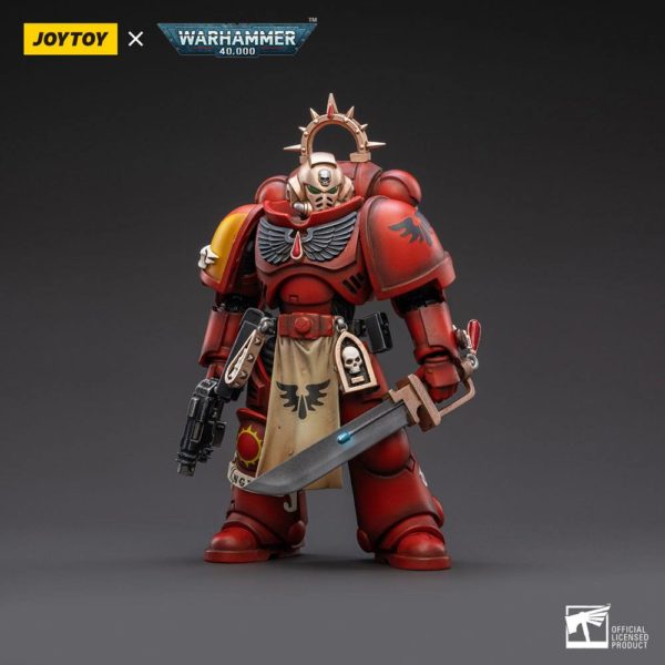 JOYTOY - Warhammer 40K - Blood Angels Primaris Lieutenant Tolmeron 1/18 – Image 2