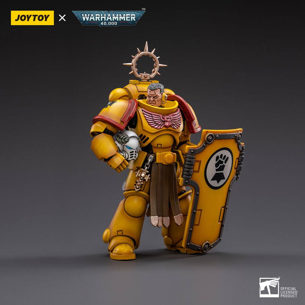 JOYTOY - Warhammer 40K - Imperial Fists Veteran Brother Thracius 1/18 – Image 4