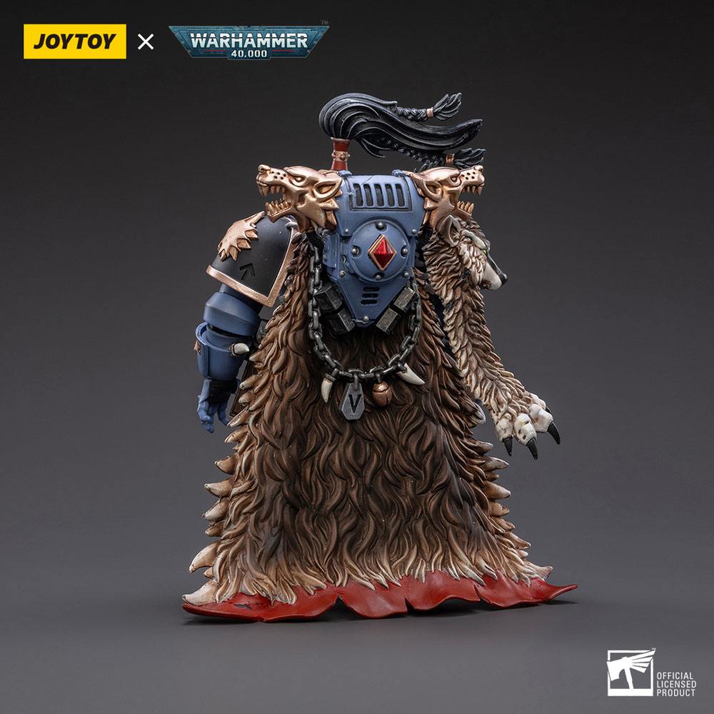 JOYTOY - Warhammer 40K - Space Wolves Ragnar Blackmane 1/18 – Image 2