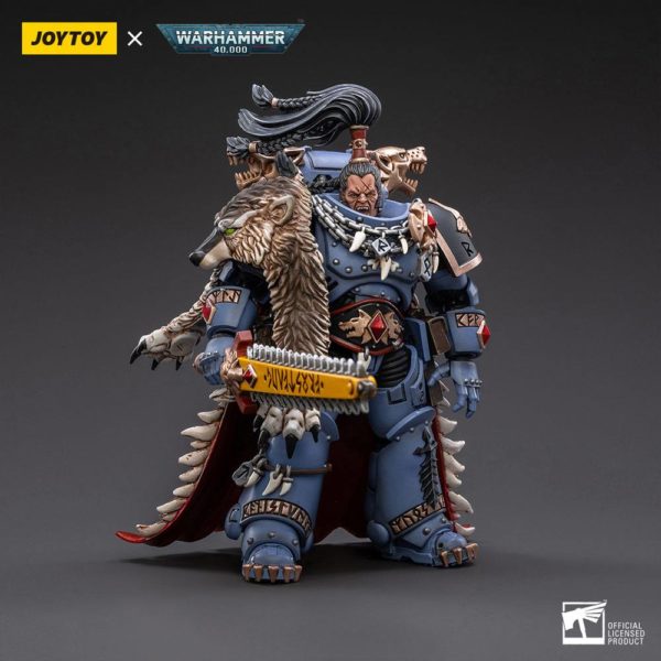 JOYTOY - Warhammer 40K - Space Wolves Ragnar Blackmane 1/18