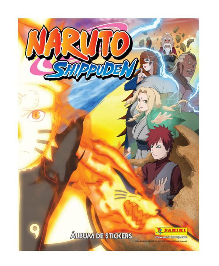 PANINI - Album stiker - Naruto Shippuden