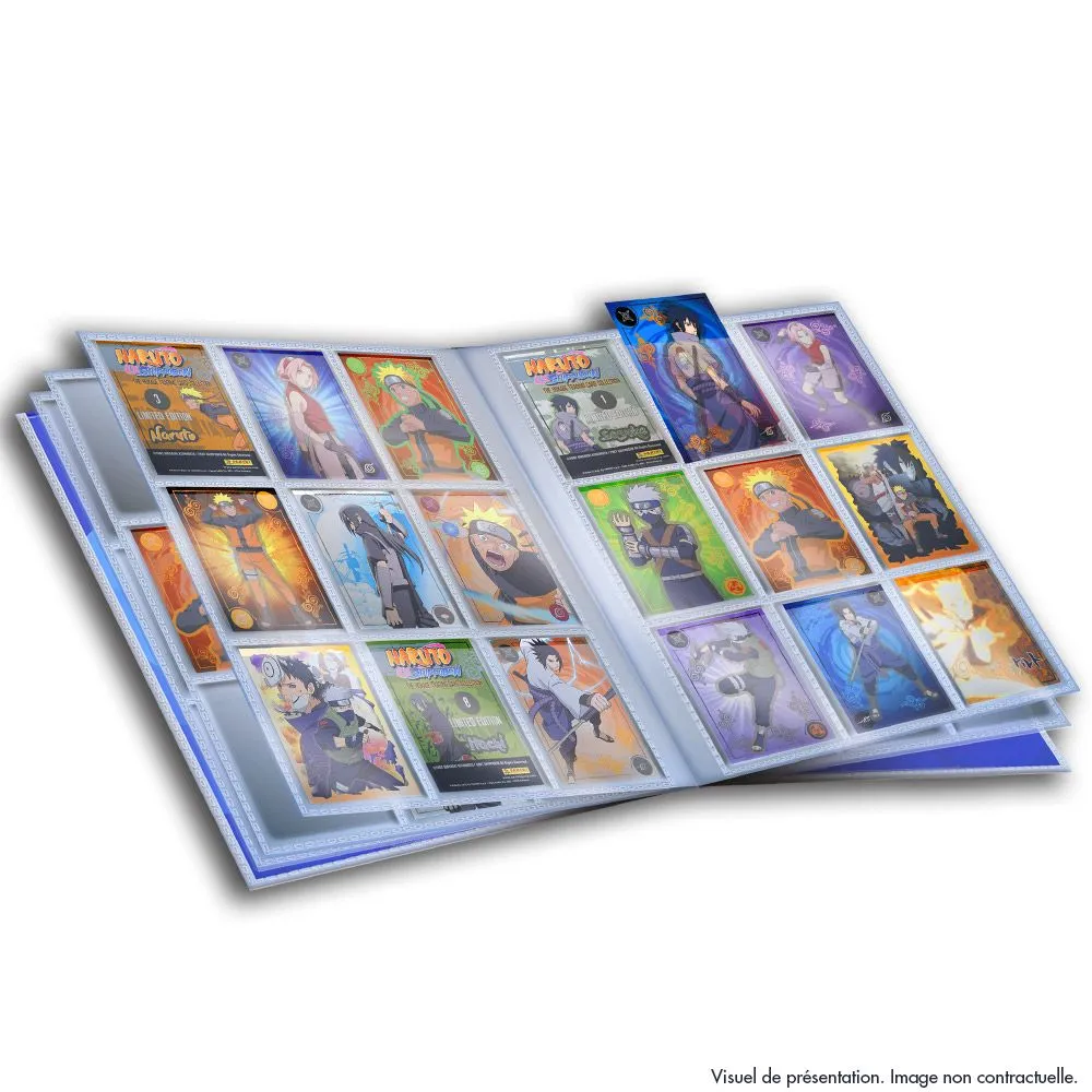 PANINI - Classeur Naruto Shippuden Hokage trading card + 24 cartes – Image 2