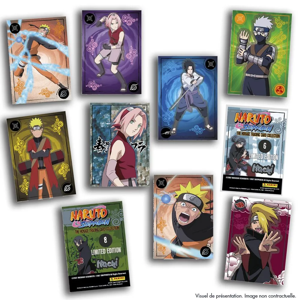 PANINI - Value pack - Naruto Shippuden Hokage Trading Card (26) – Image 5