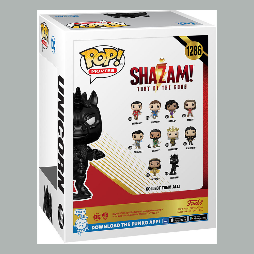 FUNKO POP! - SHAZAM! Fury of the God 1286 : Unicorn – Image 3
