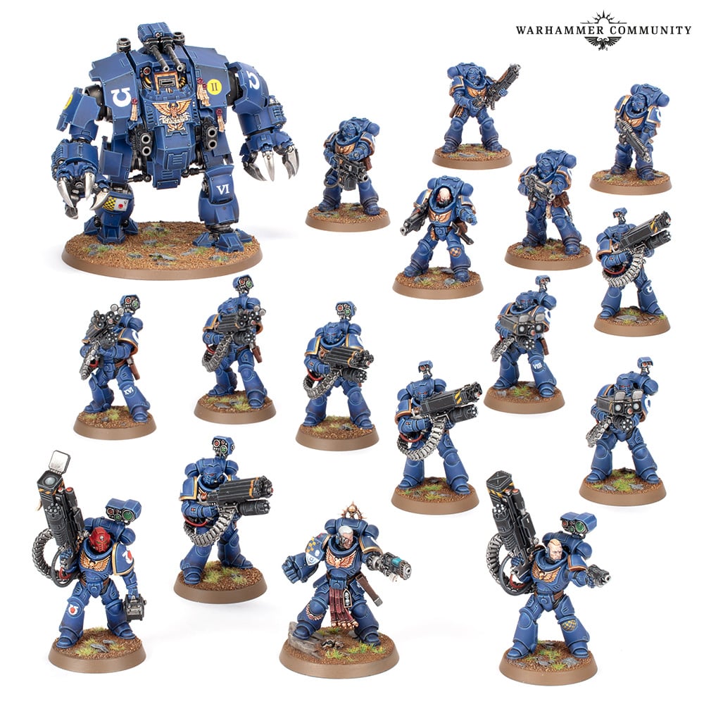 GAMES WORKSHOP - Warhammer 40k - Space Marines : Strike Force Agastus (Force d'attaque Agastus) – Image 2