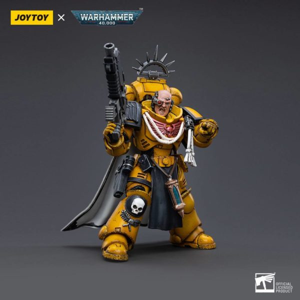 JOYTOY - Warhammer 40K - Imperial Fists Primaris Captain 1/18 – Image 4