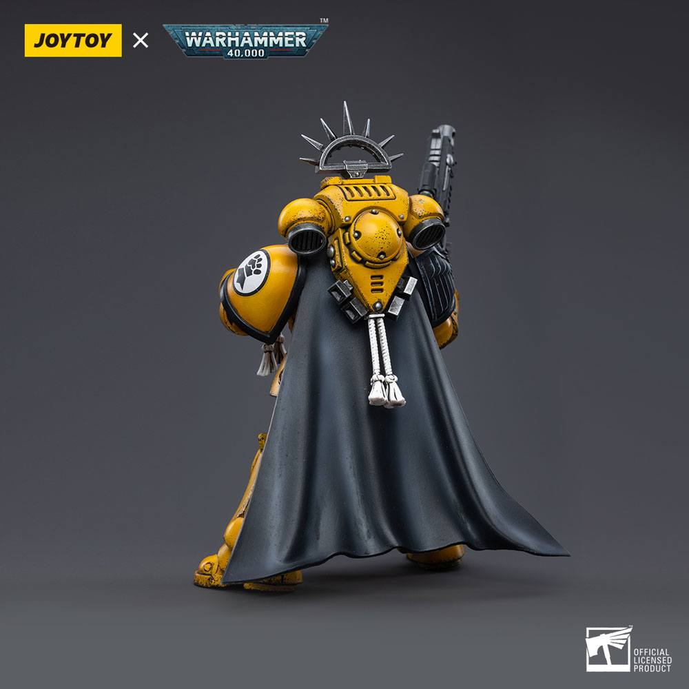 JOYTOY - Warhammer 40K - Imperial Fists Primaris Captain 1/18 – Image 3