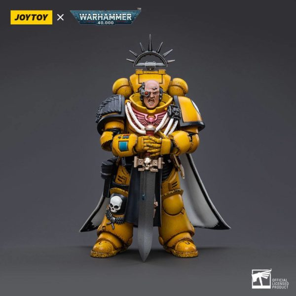 JOYTOY - Warhammer 40K - Imperial Fists Primaris Captain 1/18 – Image 2