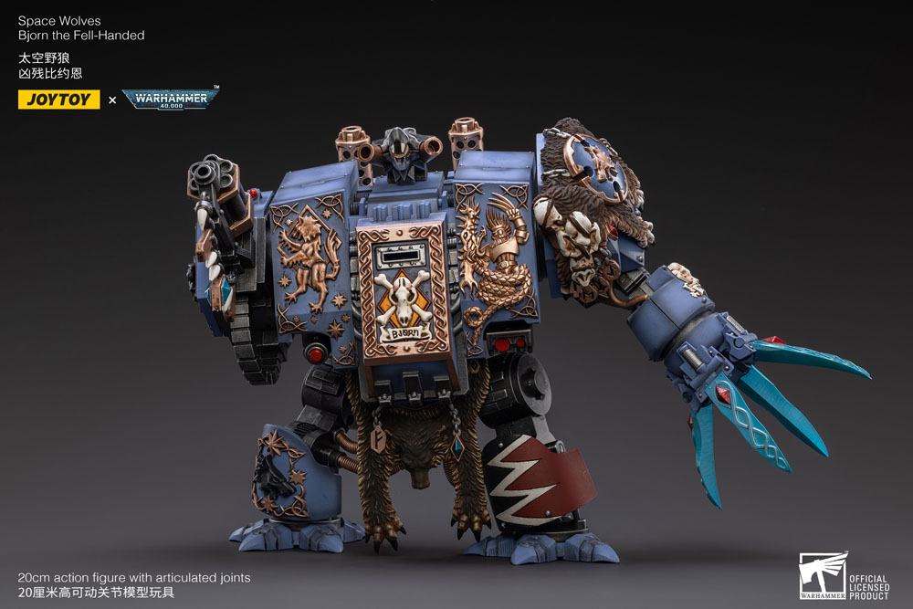 JOYTOY - Warhammer 40K - Space Wolves Bjorn the Feel-Handed 1/18 – Image 4
