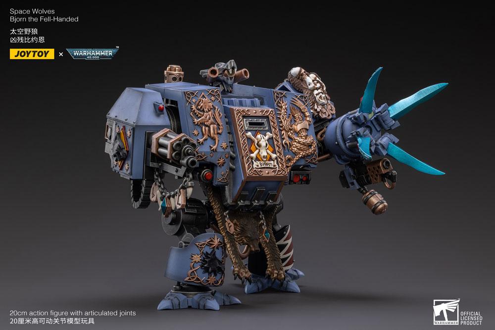 JOYTOY - Warhammer 40K - Space Wolves Bjorn the Feel-Handed 1/18 – Image 3