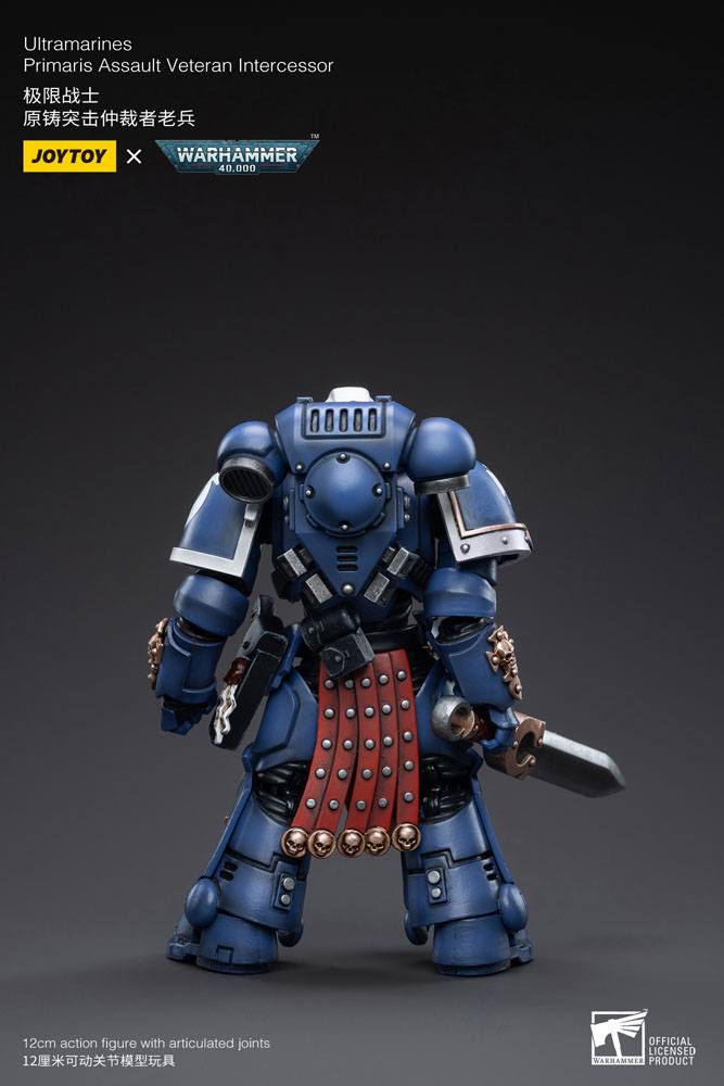 JOYTOY - Warhammer 40K - Ultramarines Primaris Assault Veteran Intercessor 1/18 – Image 2
