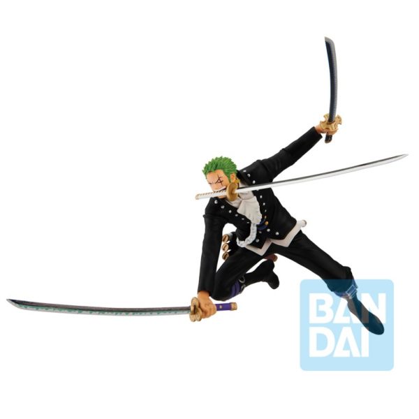 BANDAI - ONE PIECE - ICHIBANSHO FIGURE - RORONOA ZORO (FILM RED -MORE BEAT-)