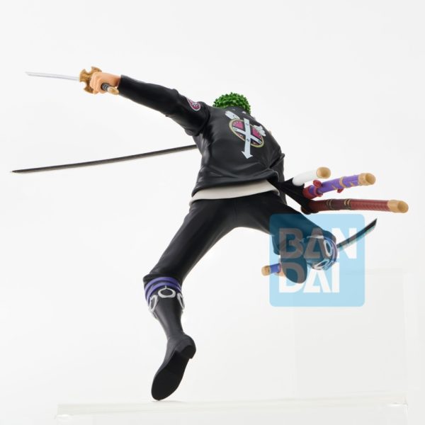 BANDAI - ONE PIECE - ICHIBANSHO FIGURE - RORONOA ZORO (FILM RED -MORE BEAT-) – Image 2