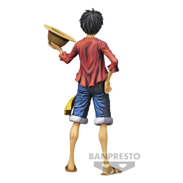 BANDAI - ONE PIECE - Grandista Nero : Monkey. D. Luffy Manga Dimensions 28cm – Image 4