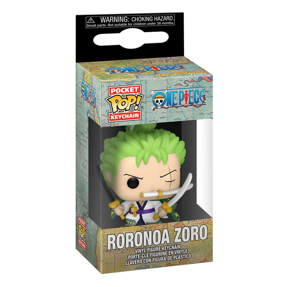 FUNKO POP - KeyChain (porte-clés) - ONE PIECE : Roronoa ZORO – Image 2