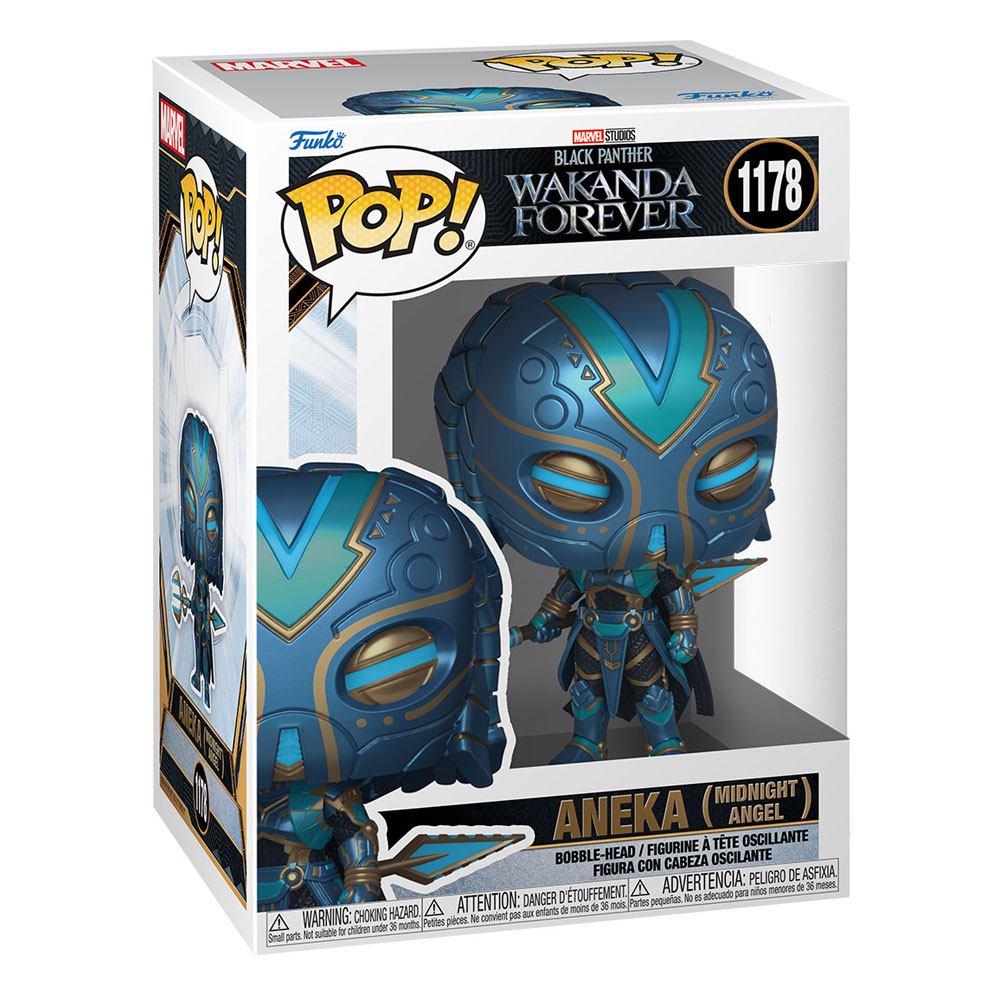 FUNKO POP - MARVEL - Black Panther Wakanda Forever 1178 : Aneka (Midnight Angel) – Image 2