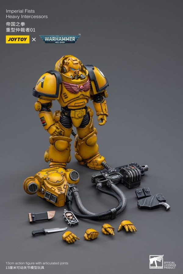 JOYTOY - Warhammer 40K - Imperial Fists Heavy Intercessors 01 1/18 – Image 2