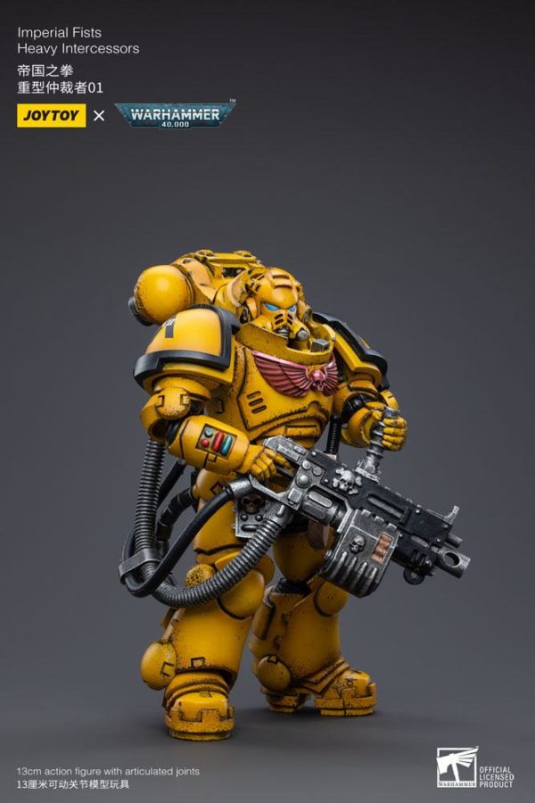 JOYTOY - Warhammer 40K - Imperial Fists Heavy Intercessors 01 1/18 – Image 4