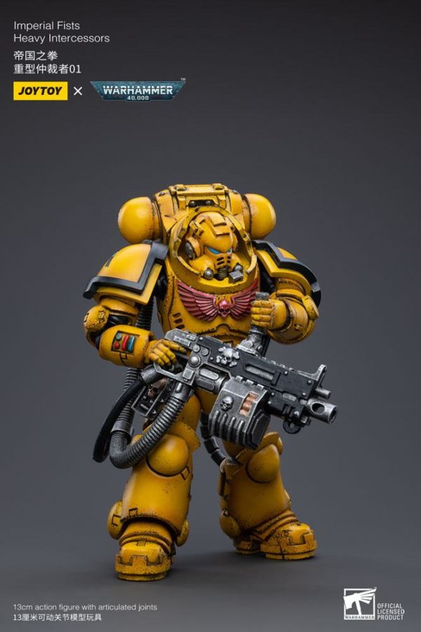 JOYTOY - Warhammer 40K - Imperial Fists Heavy Intercessors 01 1/18 – Image 3