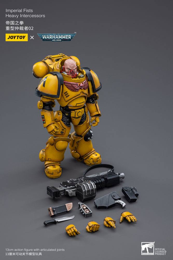 JOYTOY - Warhammer 40K - Imperial Fists Heavy Intercessors 02 1/18 – Image 2