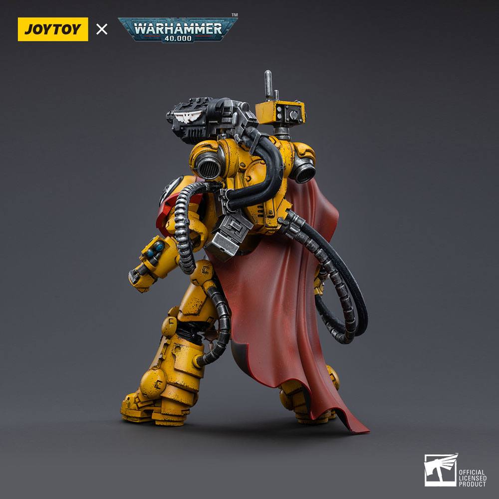 JOYTOY - Warhammer 40K - Imperial Fists Third Captain Tor Garadon 1/18 – Image 3