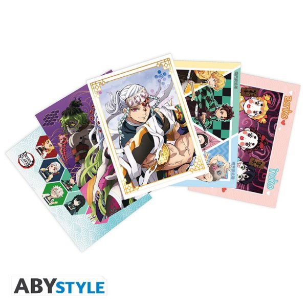 ABYSTYLE - DEMON SLAYER - Carte postal : Quartier des Plaisirs (5)