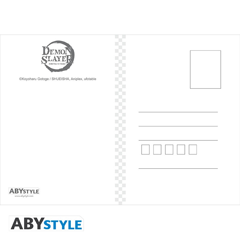 ABYSTYLE - DEMON SLAYER - Carte postal : Quartier des Plaisirs (5) – Image 5